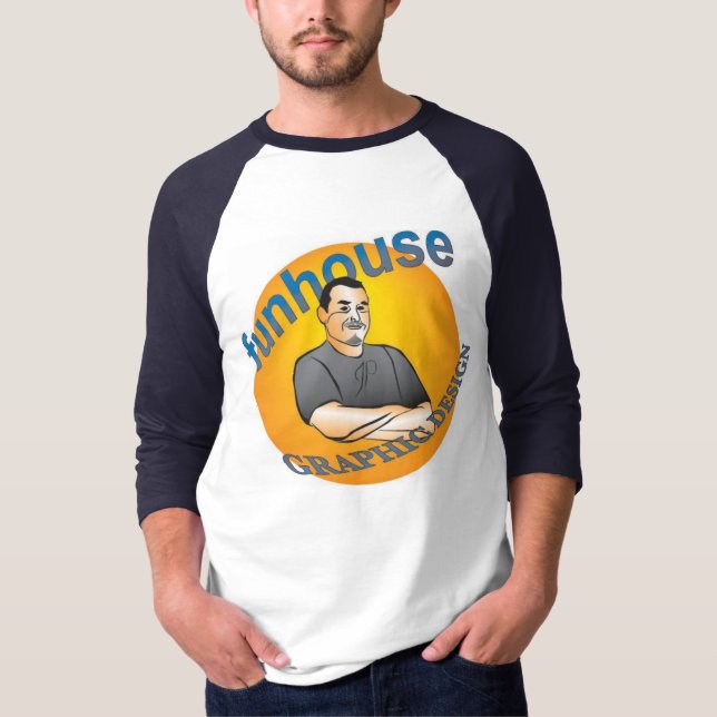 Funhouse Graphic Design T-Shirt (Front)