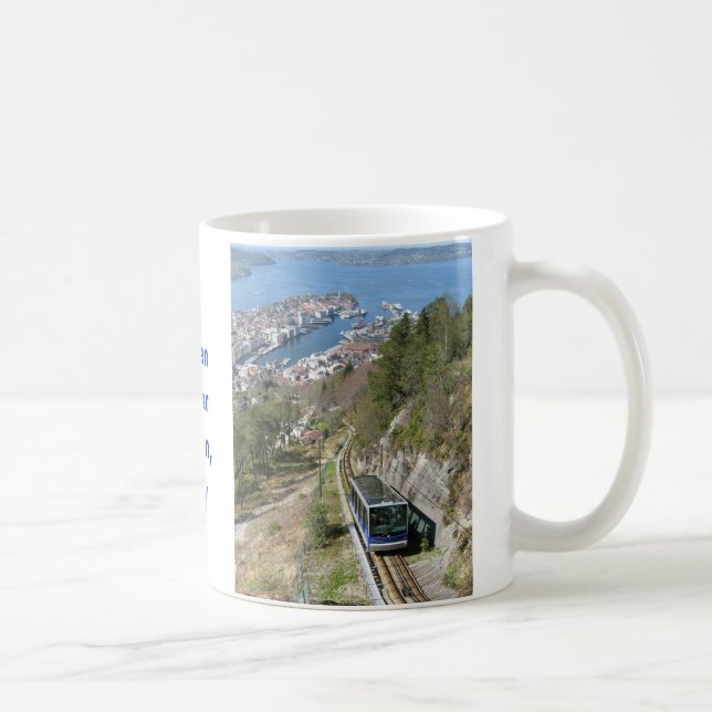 Funicular in Bergen Mug (Right)