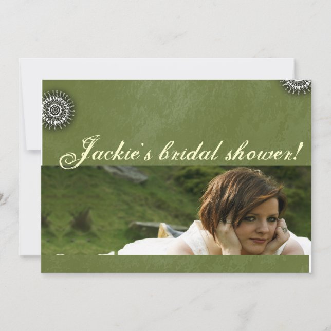 Funk Bridal Shower Invitation (Front)