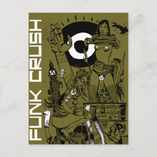 Funk Crush Postcard