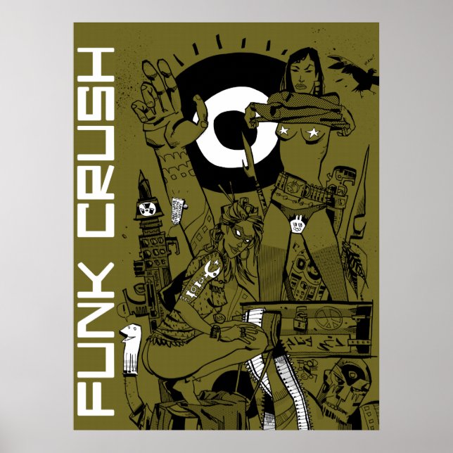 Funk Crush Print/Poster Poster (Front)