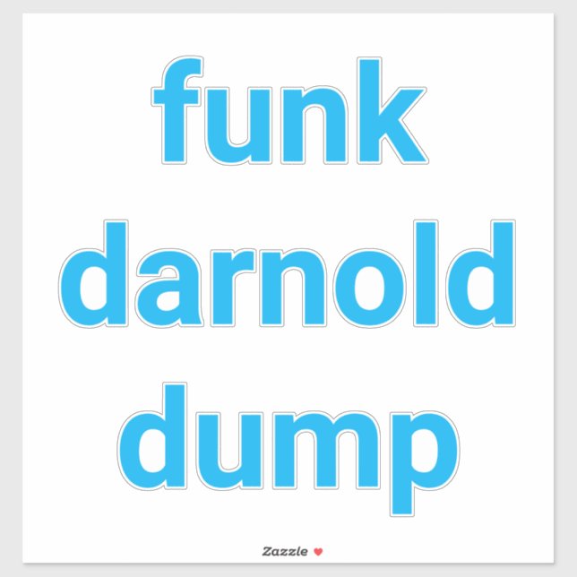 funk darnold  dump Hankamer Artjunkhaus Splash-Art (Sheet)