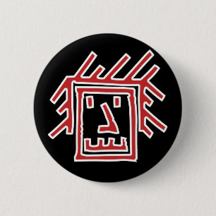 Funk Face 6 Cm Round Badge