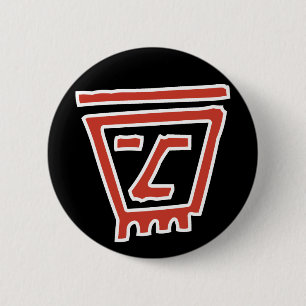 Funk Face 6 Cm Round Badge