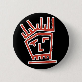 Funk Face 6 Cm Round Badge