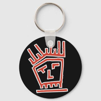 Funk Face Key Ring