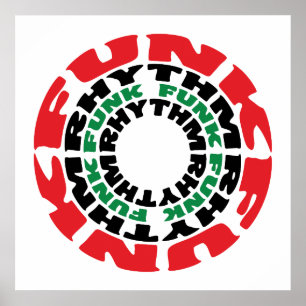 Funk Rhythm Funk Funk Rhythm Poster