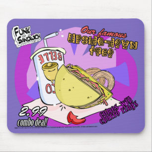 Funk Sandwich Upside-Down Taco Mouse Pad