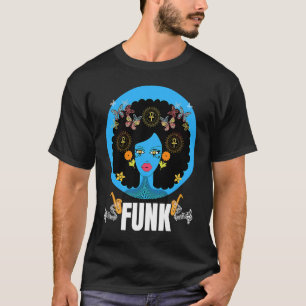 Funk Soulful Jazz Colourful Music T-Shirt