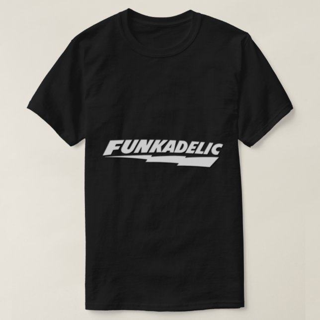 Funkadelic Logo in White   T-Shirt (Design Front)