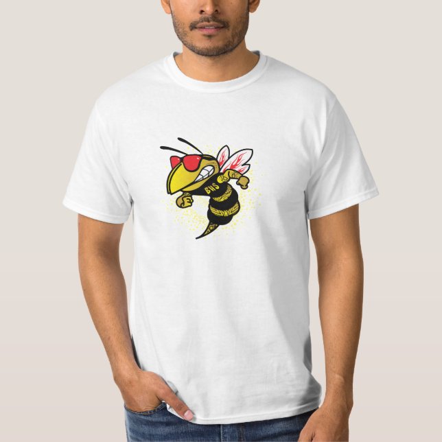 Funkified Berkeley High School Yellow Jacket (BHS) T-Shirt (Front)