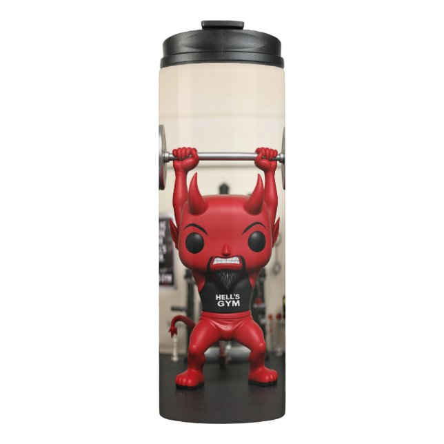 Funko Pop! Hell’s Gym Devil – Pumping Iron Edition Thermal Tumbler (Front)