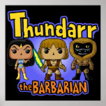 Funko Pop Style  Thundarr the Barbarian  Ookla t Poster<br><div class="desc">Funko Pop Style  Thundarr the Barbarian  Ookla t Anime Cartoon Comic Fiction Manga</div>