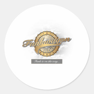 Funkwagon Classic Round Sticker