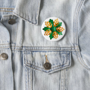 Funky 60s Daisy Flower Present Decor Birthday Pin