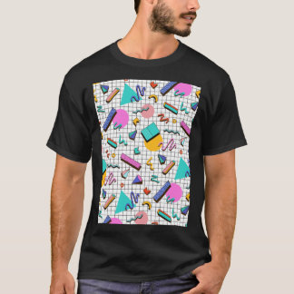 Funky 80s eighties Memphis Pattern Design Classic  T-Shirt