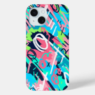 Funky Abstract Art  iPhone 15 Case