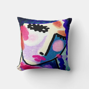 Funky Abstract Art Cushion
