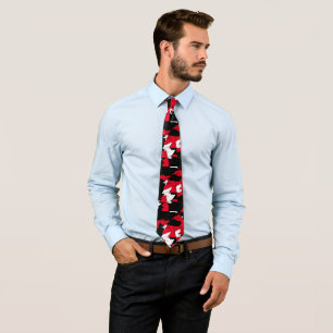Funky Abstract Art Pattern Tie
