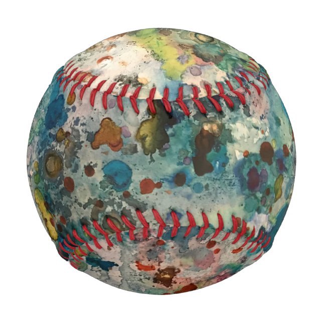 Funky Abstract Baseball (Front)