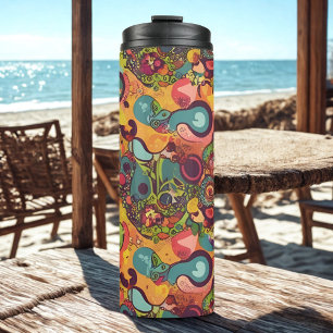Funky Abstract Thermal Tumbler