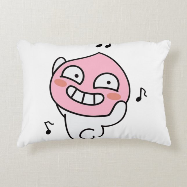 Funky Apeach Decorative Cushion (Front)