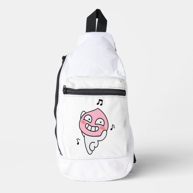 Funky Apeach Sling Bag (Front)