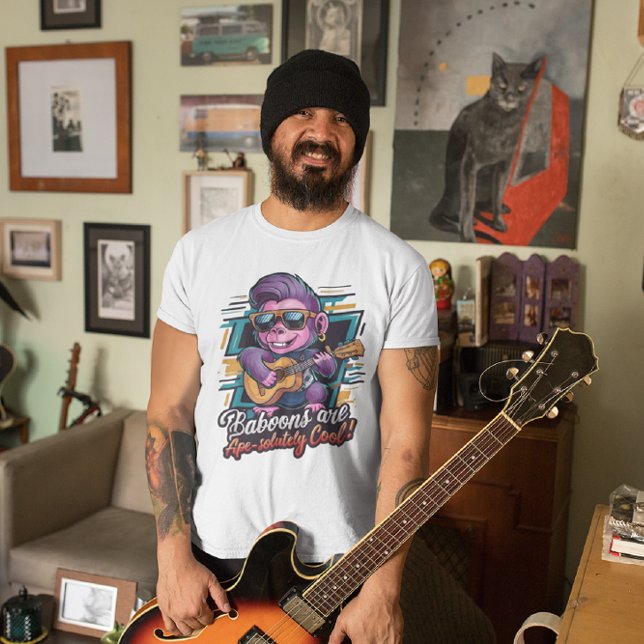 Funky Baboon Rockstar Tee (Creator Uploaded)