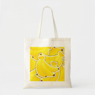 Funky banana tote bag