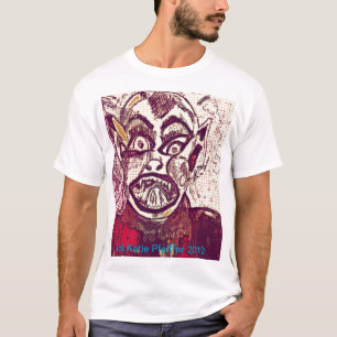 Funky Bat Boy T shirt by Katie Pfeiffer