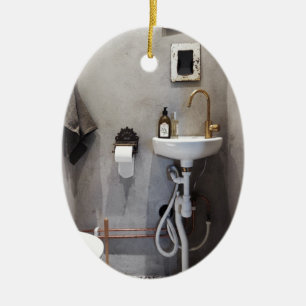 Funky Bathroom Ceramic Tree Decoration