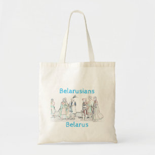 Funky Belarus Беларусь Old Folk Outfits Tote Bag