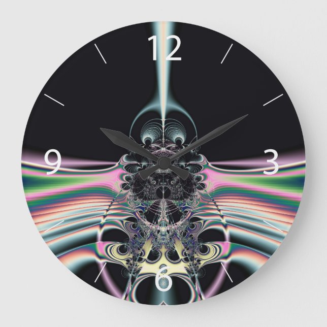 Funky Bird Large Clock (Front)