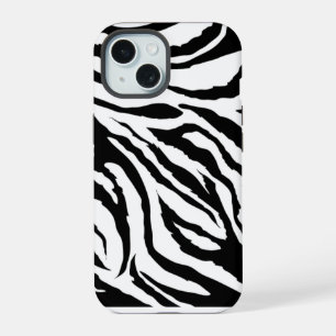 Funky Black and White Zebra Print Phone Case