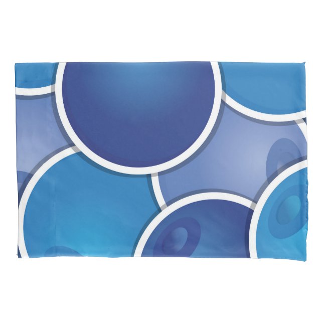 Funky blueberry pillowcase (Front)