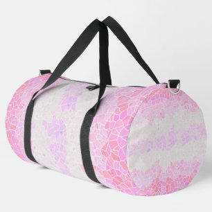 Funky Boho Abstract Mosaic Pomosexual Pride Flag Duffle Bag