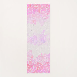 Funky Boho Abstract Mosaic Pomosexual Pride Flag Yoga Mat