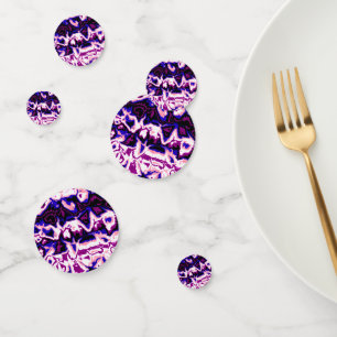 Funky Boho Retro Marbled Stripes Genderfluid Pride Confetti
