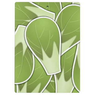 Funky brussel sprout clipboard