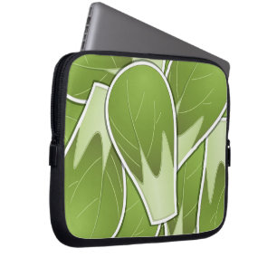 Funky brussel sprout laptop sleeve