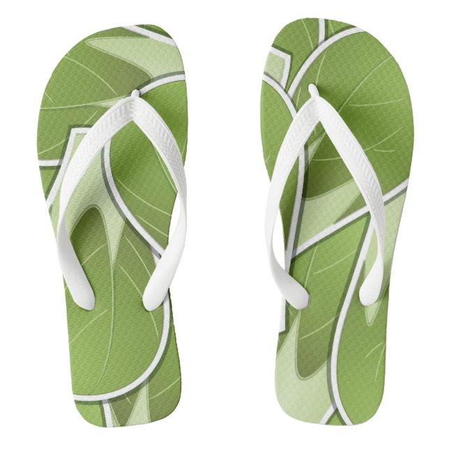 Funky brussel sprout thongs (Footbed)