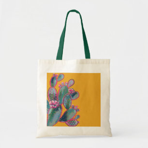 Funky Cactus Tote Bag