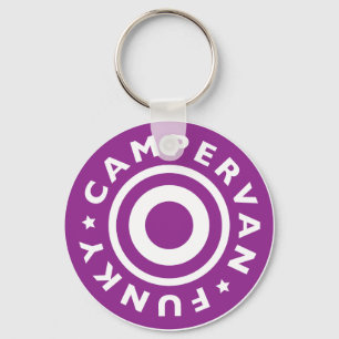 Funky Campervan Key Ring