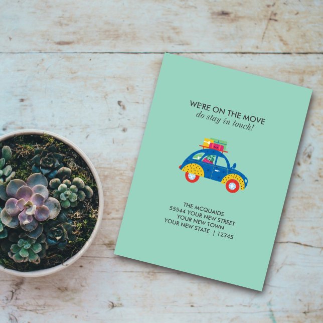 Funky Car Moving Announcement (Creator Uploaded)