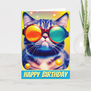 Funky Cat's Psychedelic DMT Adventure Card