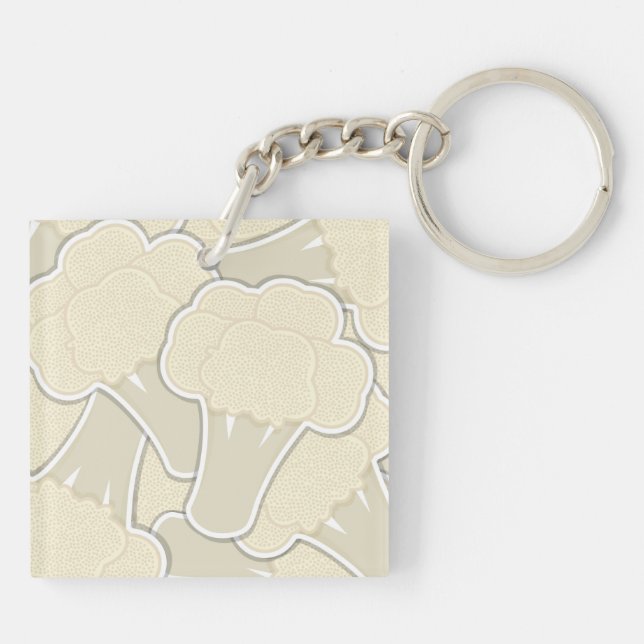 Funky cauliflower key ring (Back)