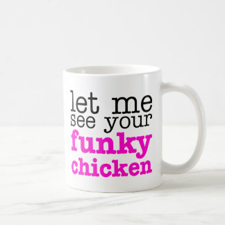 Funky Chicken Pink Coffee Mug