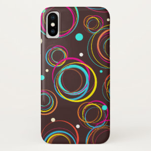 Funky circle patterned multi iphone case