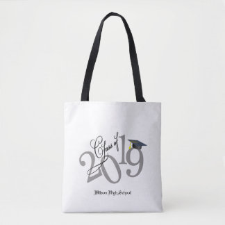Funky Class of 2019 Graduation Tote Bag