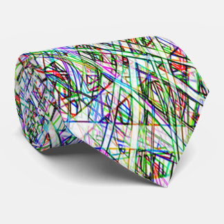 Funky Colour Striped Tie